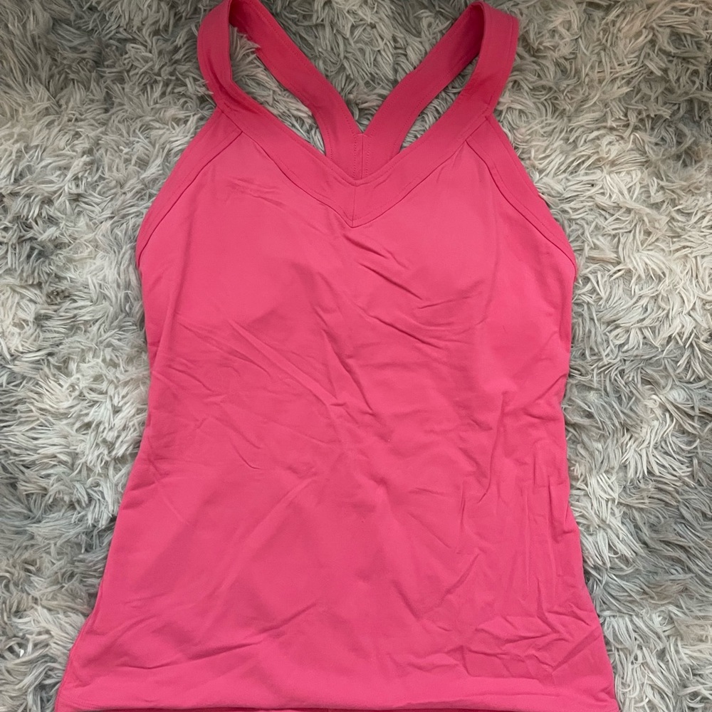 Lucy Pink Tank Top